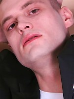 Urban Brit Josh strips off his street wear and pops up a nice big boner