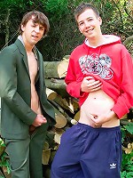 Peter and Peter play with each other in this sexy and hot gay boy porno scene