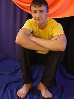 Serious gay Max will expose and jerk off so well